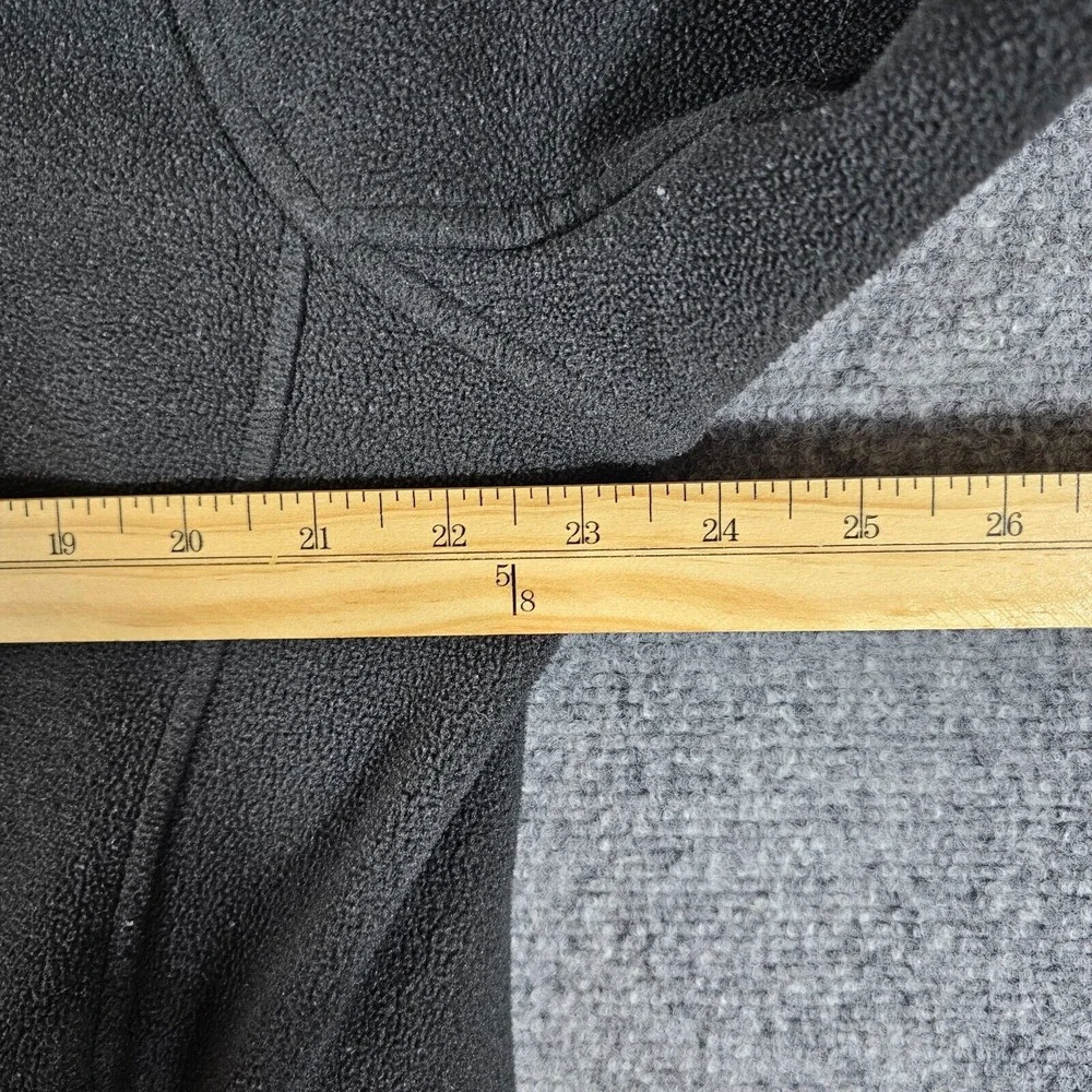 The North Face Reversible Fleece Zip Up Jacket Black Men's Size‎ Large Outdoors
